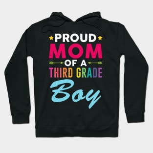 Proud Mom Of A Third grade Boy Back To School Hoodie